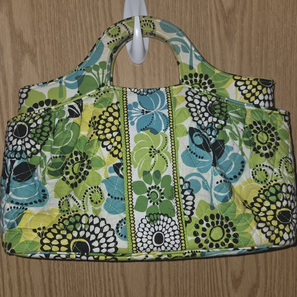 VERA BRADLEY "LIME'S UP" ABBY  RETIRED 2012 Collection - Picture 3 of 15
